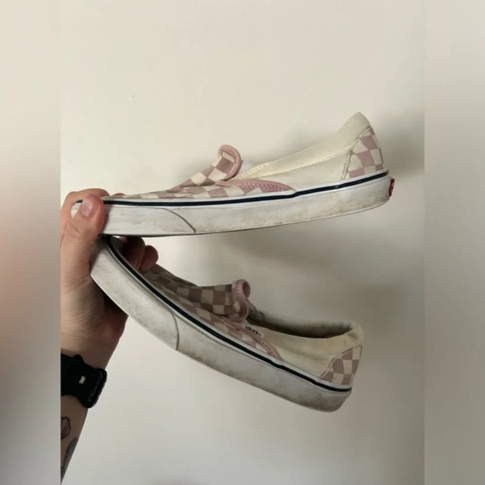Pink Vans Slip-ons - Picture 3 of 8